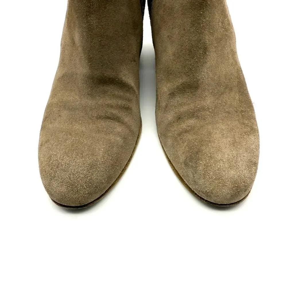 Vince Haider Ankle Bootie Flint Suede 8